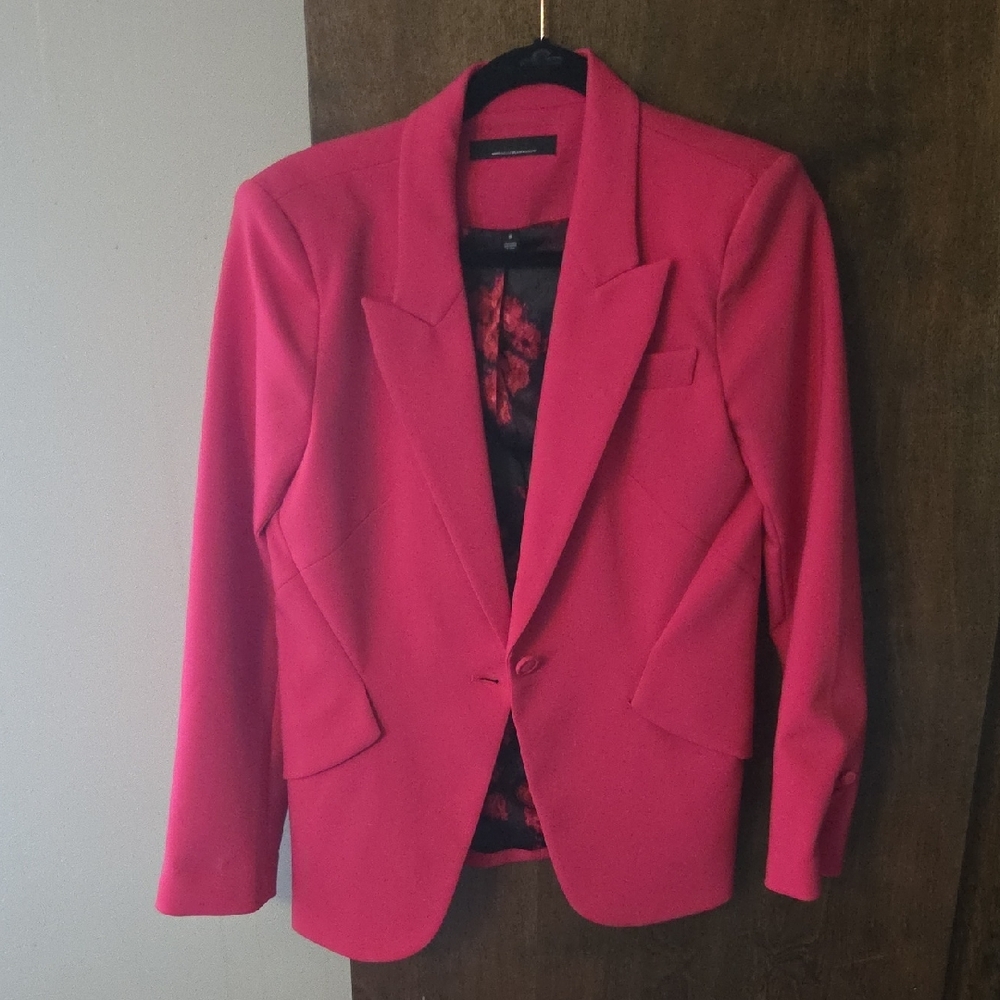 White House Black Market Vibrant Pink Blazer